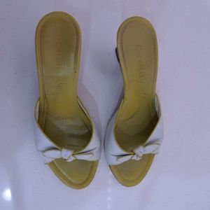 Cole Haan wood wedge sandal